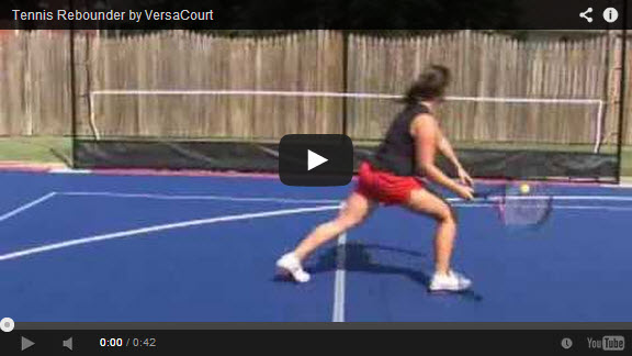 versacourt rebounder video